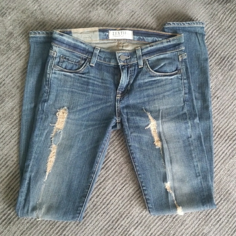 Textile by Elizabeth and James distressed jeans